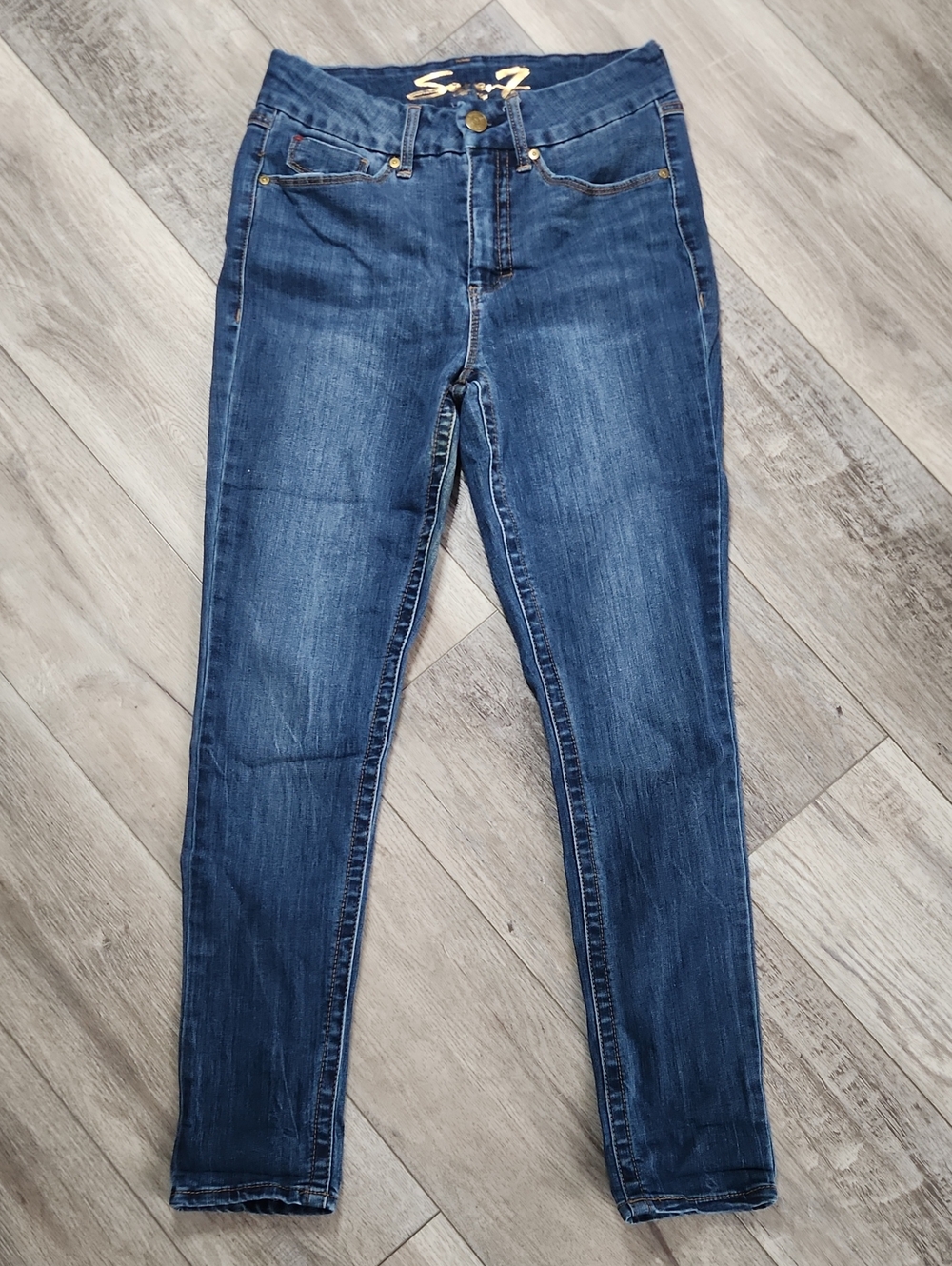 Seven7 Indigo Stretch Skinny Jeans